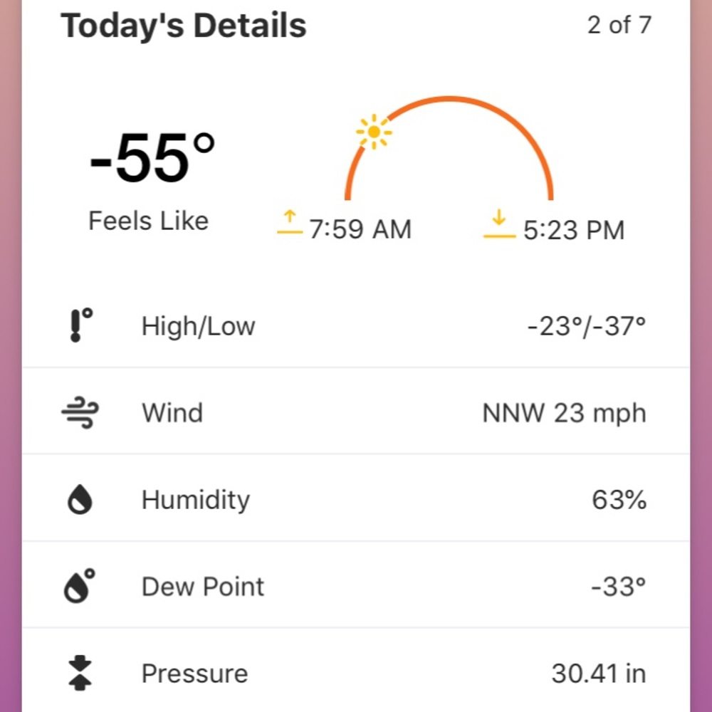 * FREEZING WEATHER SALE *